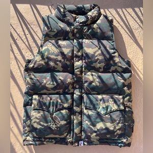 Bape X OVO Vest “Woodland Camo”
